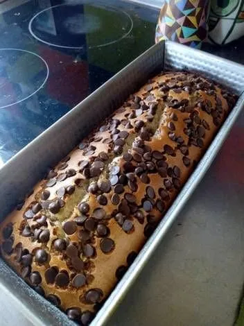 Gluten-free chocolate chip loaf cake